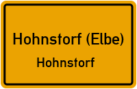 Bundesstraße in Hohnstorf (Elbe)Hohnstorf