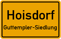 Tannenweg in HoisdorfGuttempler-Siedlung