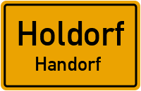 Straßen in Holdorf Handorf