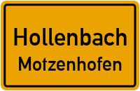 Wiesenstraße in HollenbachMotzenhofen