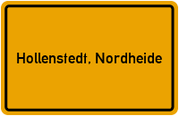 City Sign Hollenstedt, Nordheide