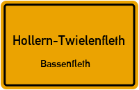 Bassenflether Chaussee in Hollern-TwielenflethBassenfleth