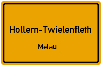 Kurze Straße in Hollern-TwielenflethMelau