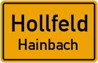 Straßenverzeichnis Hollfeld Hainbach