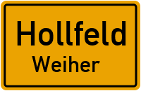 Straßenverzeichnis Hollfeld Weiher