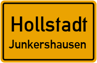 Kreuzstraße in HollstadtJunkershausen
