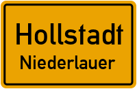 Brunnenstraße in HollstadtNiederlauer