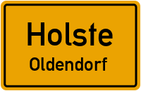 Wiesenweg in HolsteOldendorf