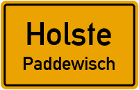 Paddewischer Straße in HolstePaddewisch