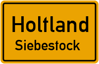 Siebestocker Straße in HoltlandSiebestock