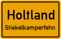 Neue Straße in HoltlandStiekelkamperfehn