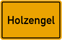 Ortsschild Holzengel