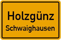Bahnweg in HolzgünzSchwaighausen