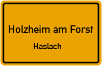 Haslach in Holzheim am ForstHaslach