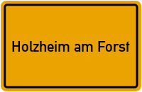 Holzheim am Forst in Bayern
