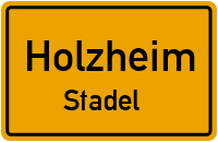 Gartenweg in HolzheimStadel