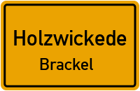 Kurze Straße in HolzwickedeBrackel
