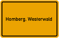 City Sign Homberg, Westerwald