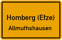 Im Seckenhain in Homberg (Efze)Allmuthshausen