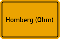 Wo liegt Homberg (Ohm)?