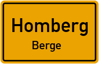 Scheibenweg in HombergBerge