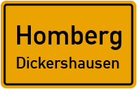 Rhündastraße in HombergDickershausen