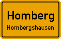 Dickershäuser Straße in HombergHombergshausen