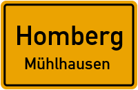 Berger Straße in HombergMühlhausen