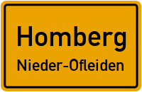 Mühlweg in HombergNieder-Ofleiden