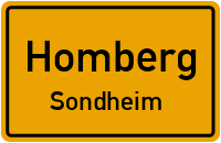 Tongasse in 34576 Homberg (Sondheim)