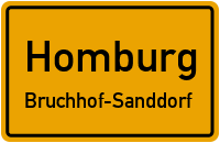 Kaiserslauterer Straße in HomburgBruchhof-Sanddorf