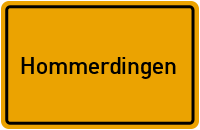 City Sign Hommerdingen