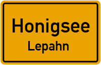 Straßen in Honigsee Lepahn