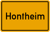 Brunnenstraße in Hontheim