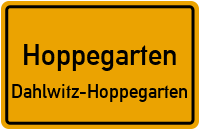 Alter Feldweg in 15366 Hoppegarten (Dahlwitz-Hoppegarten)