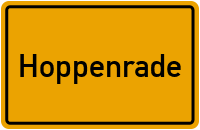 Heckenweg in Hoppenrade