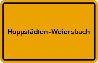 Wo liegt Hoppstädten-Weiersbach?