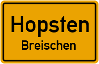 Breischener Straße in HopstenBreischen