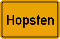 Wo liegt Hopsten?