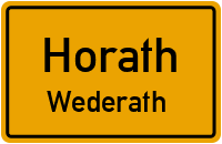 Straßen in Horath Wederath