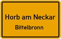 Pfarrhausweg in 72160 Horb am Neckar (Bittelbronn)