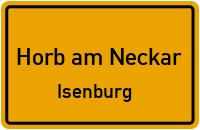 Höfestraße in Horb am NeckarIsenburg