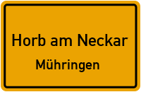 Imnauer Straße in Horb am NeckarMühringen