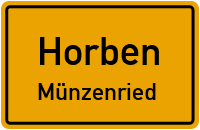 Gerstenhalmweg in HorbenMünzenried