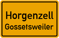 Gossetsweiler in HorgenzellGossetsweiler