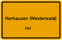 Neue Schulstraße in Horhausen (Westerwald)Huf