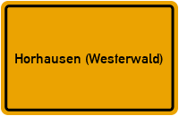 Friedhofstraße in Horhausen (Westerwald)