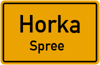 Nieskyer Straße in HorkaSpree