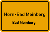 Brunnenstraße in Horn-Bad MeinbergBad Meinberg