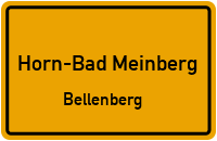 Bellenberger Straße in 32805 Horn-Bad Meinberg (Bellenberg)